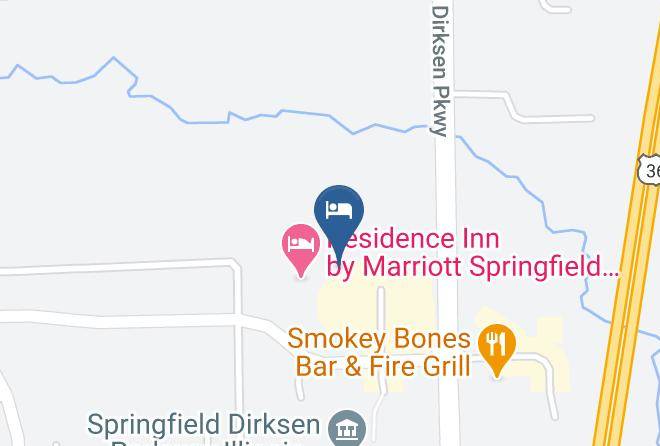Sangamon - Candlewood Suites Springfield Maps