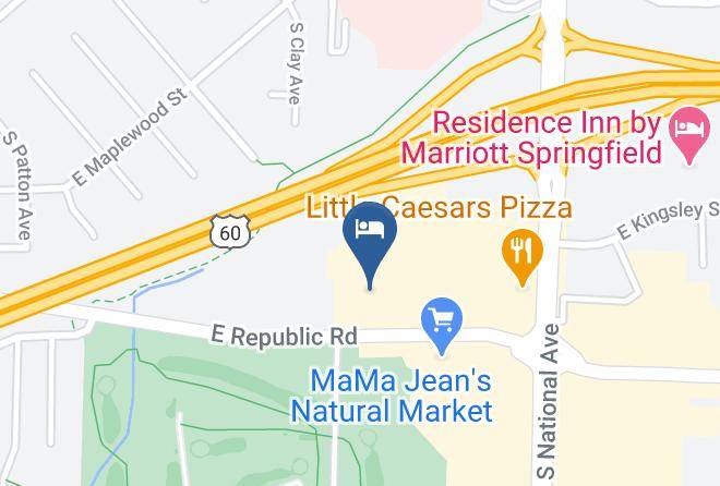 Greene - Candlewood Suites Springfield South Maps