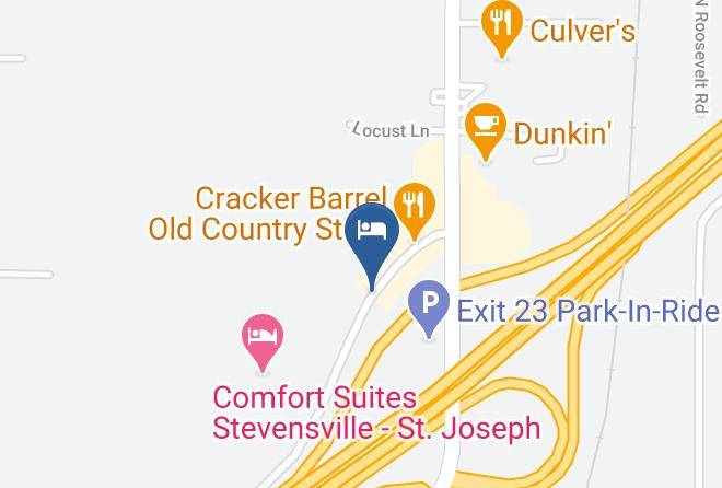 Berrien County - Candlewood Suites St Joseph Benton Harbor Maps