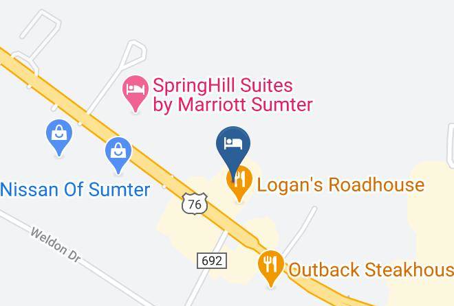 Sumter - Candlewood Suites Sumter Maps