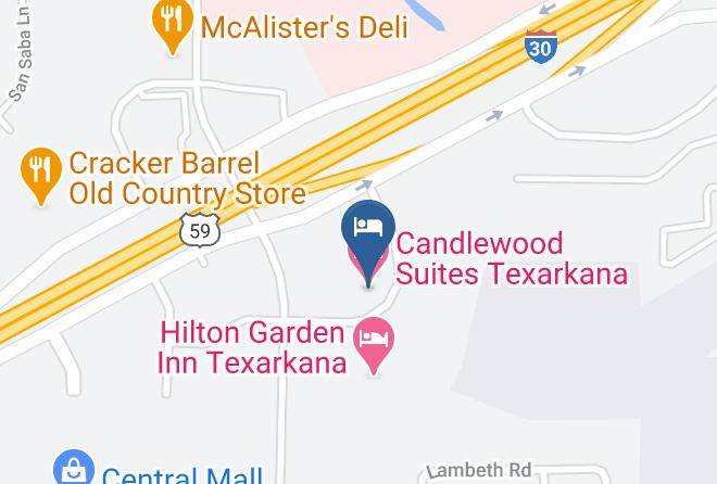 Bowie - Candlewood Suites Texarkana Maps