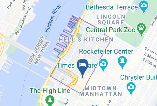 New York - Candlewood Suites New York City Times Square Maps