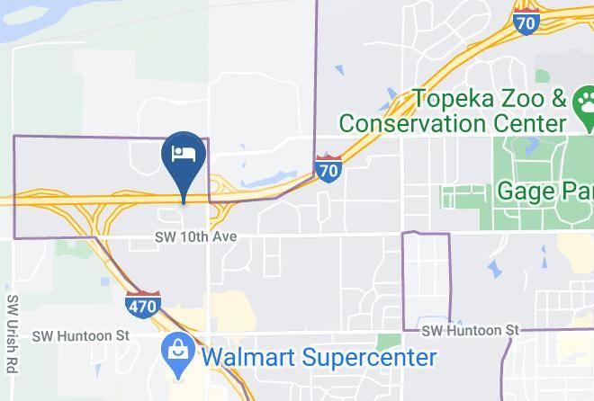 Shawnee - Candlewood Suites Topeka West Maps