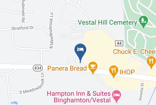 Broome - Candlewood Suites Vestal Binghamton Maps