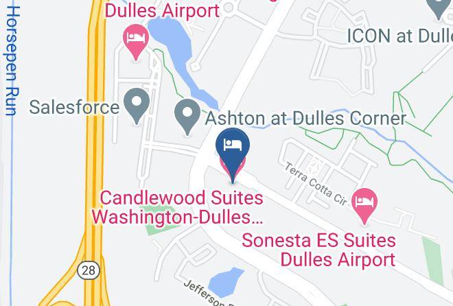 Fairfax - Candlewood Suites Washington Dulles Herndon Maps