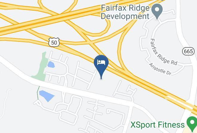Fairfax - Candlewood Suites Washington Fairfax Maps