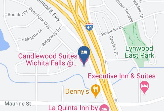 Candlewood Suites Wichita Falls Maurine St Map