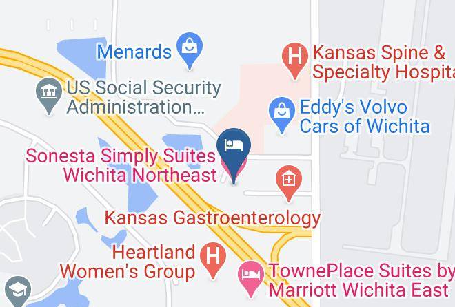 Sedgwick - Sonesta Simply Suites Wichita Northeast Maps