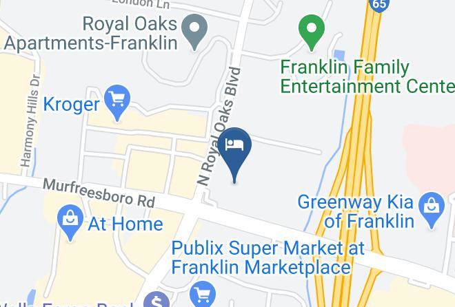 Williamson - Candlewood Suites Nashville - Franklin An Maps