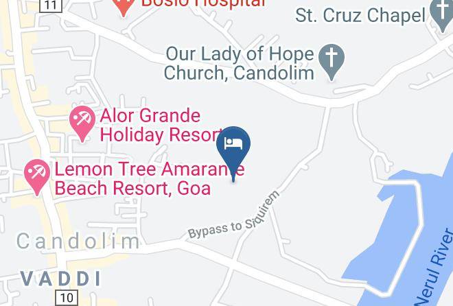 Bardez - Candolim Coast Maps
