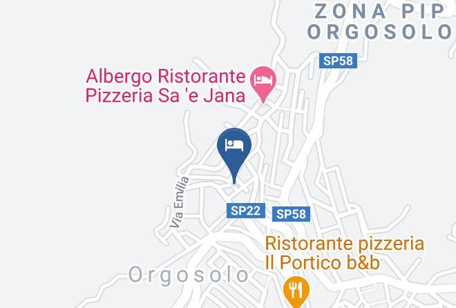 Nuoro - Canduleri Maps