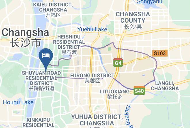 Changsha - Candy Xbed Hotel Maps