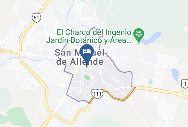 San Miguel De Allende - Canela Fina Sma Maps