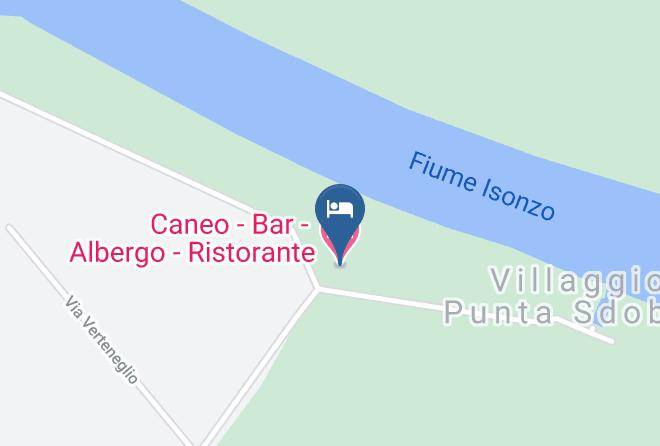 Gorizia - Caneo Bar Albergo Ristorante Maps