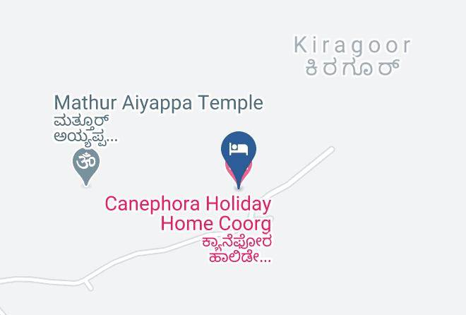 Virajpet - Canephora Holiday Home Coorg Maps