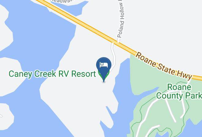 Roane - Caney Creek Rv Resort Maps