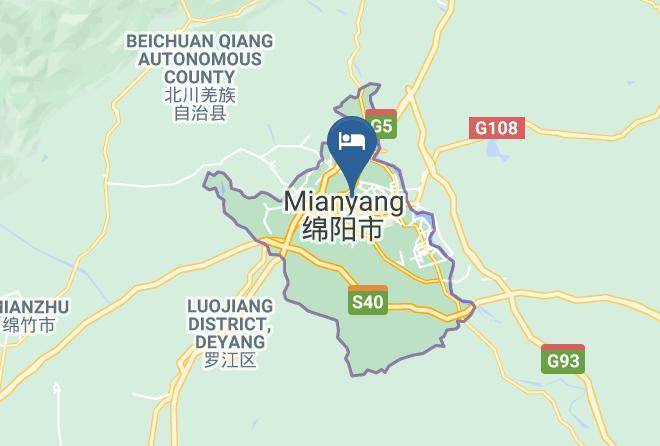 Mianyang - Canfitez Hotel Maps