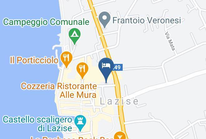 Verona - Cangrande Hotel Lazise Maps