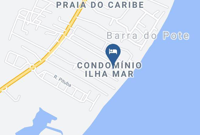Vera Cruz - Cangussu Praia Hotel Maps