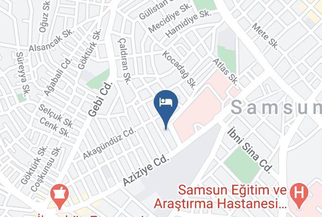 Ilkadim - Canhan Hotel Maps