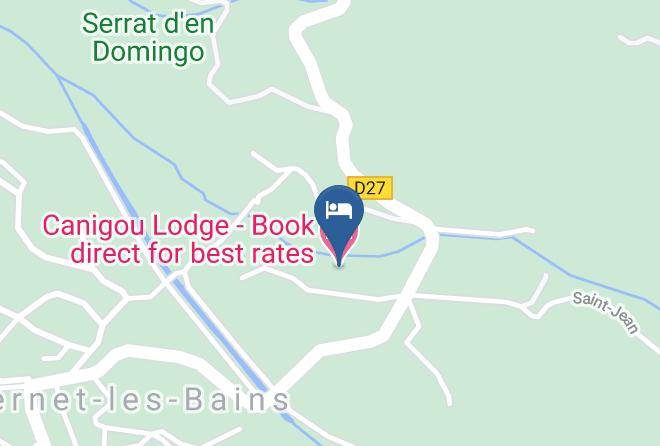 Pyrenees Orientales - Canigou Lodge Book Direct For Best Rates Maps