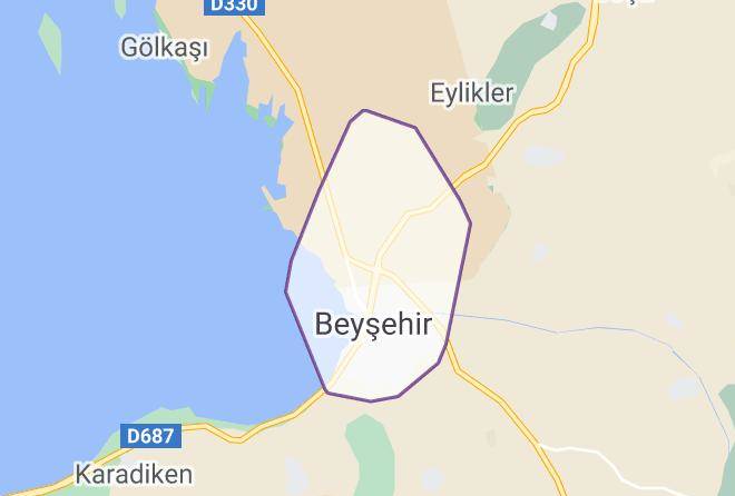 Beysehir - Cankaya Pansiyon Maps