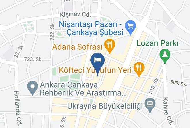 Cankaya - Cankaya Premium Hotel Maps