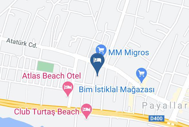 Konakli - Cann Hotel Maps