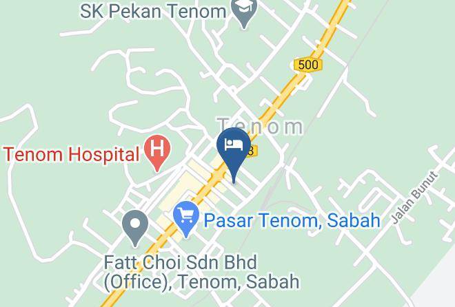 Bahagian Pedalaman - Cannan Backpacker Maps
