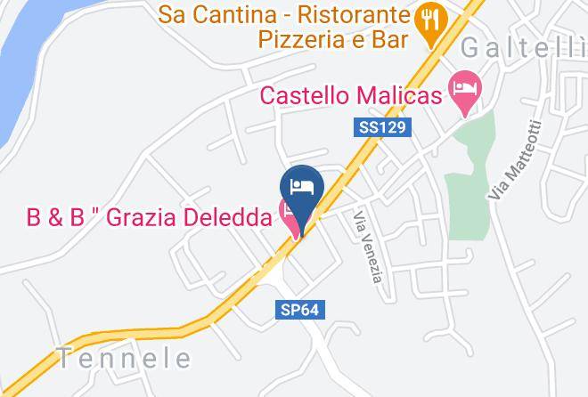 Nuoro - Canne Al Vento Maps