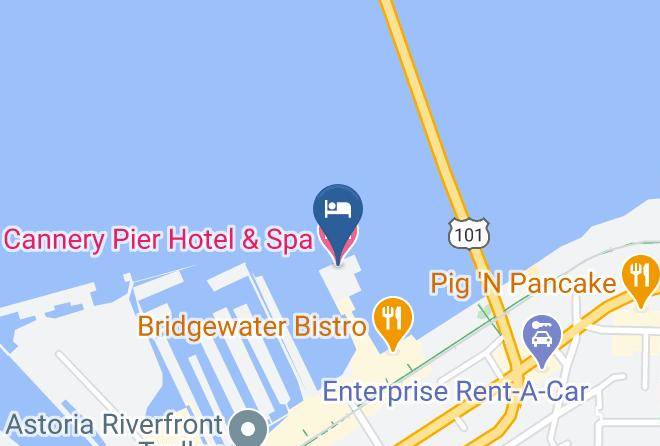 Clatsop - Cannery Pier Hotel & Spa Maps