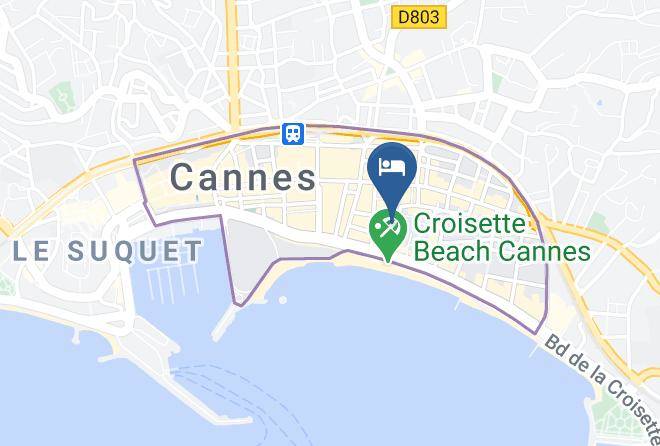 Maritime Alps - Cannes Holiday Suites Maps