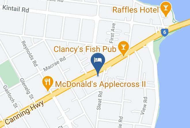 Melville - Canning Bridge Auto Lodge Maps