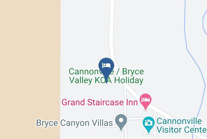 Garfield - Cannonville Bryce Valley Koa Holiday Maps