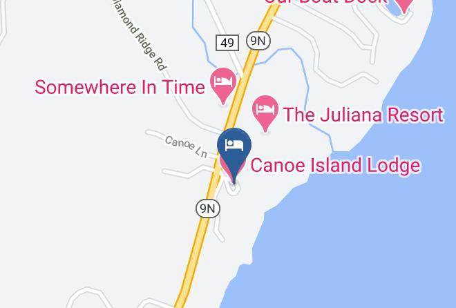 Warren - Canoe Island Lodge Maps