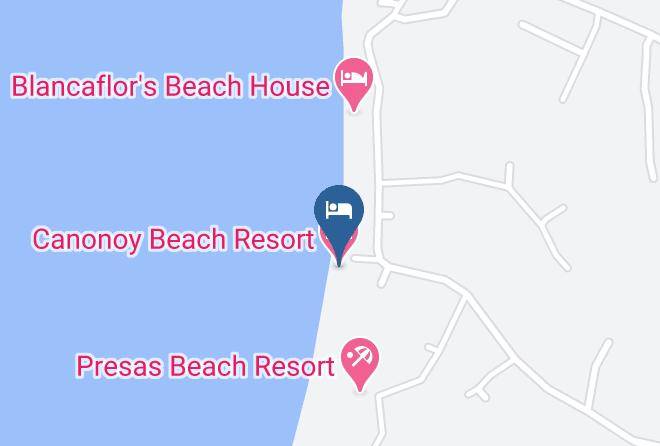 Negros Occidental - Canonoy Beach Resort Maps