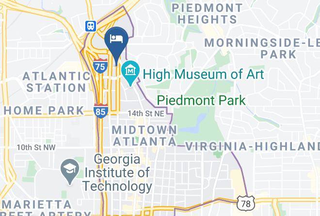 Fulton - Canopy By Hilton Atlanta Midtown Maps