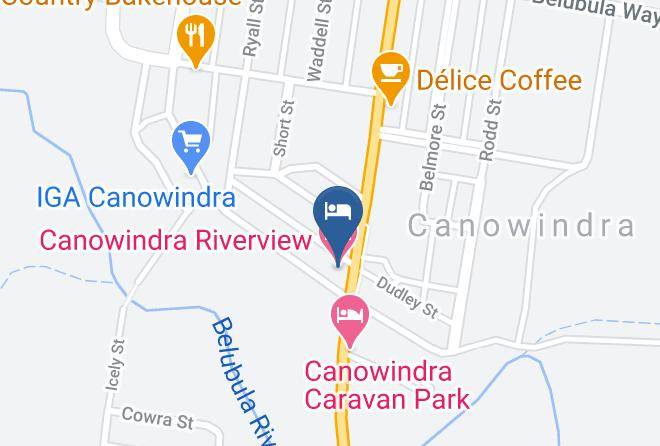 Cabonne - Canowindra Riverview Motel Maps