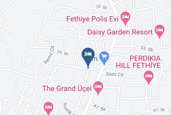 Fethiye - Cansu Hotel Maps