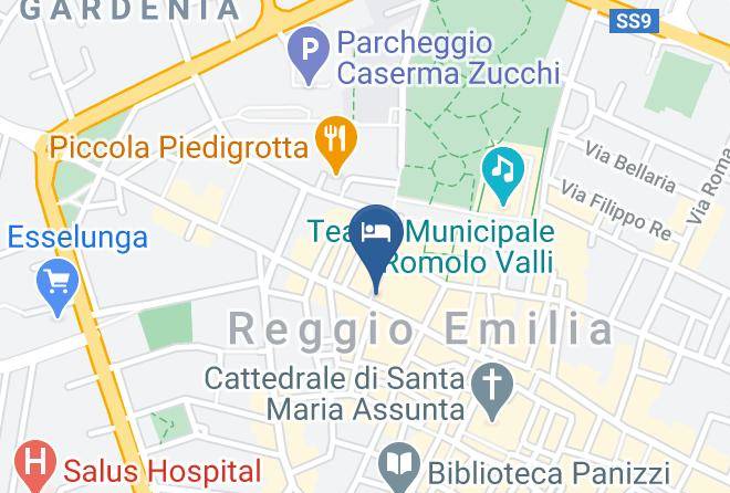 Reggio Emilia - Cantarelli Bed And Breakfast Reggio Emilia Maps