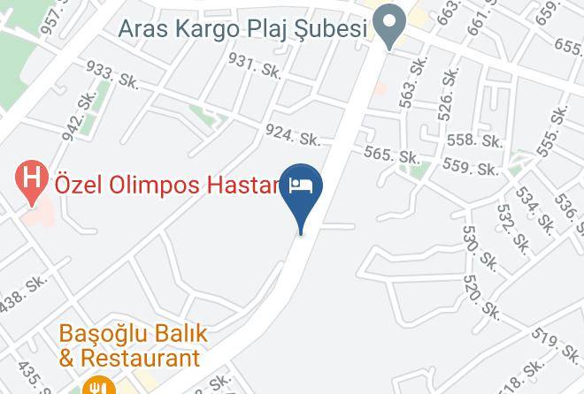 Konyaalti - Cantas Konutlari Maps
