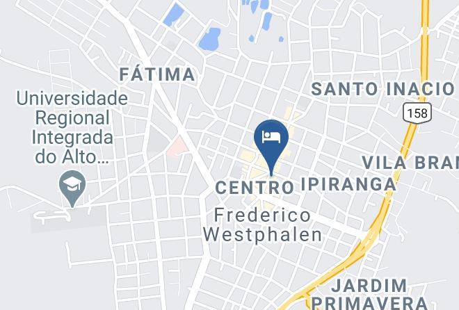 Frederico Westphalen - Cantelle Hotel Maps