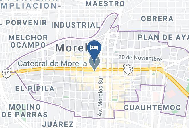 Morelia - Cantera 10 Maps