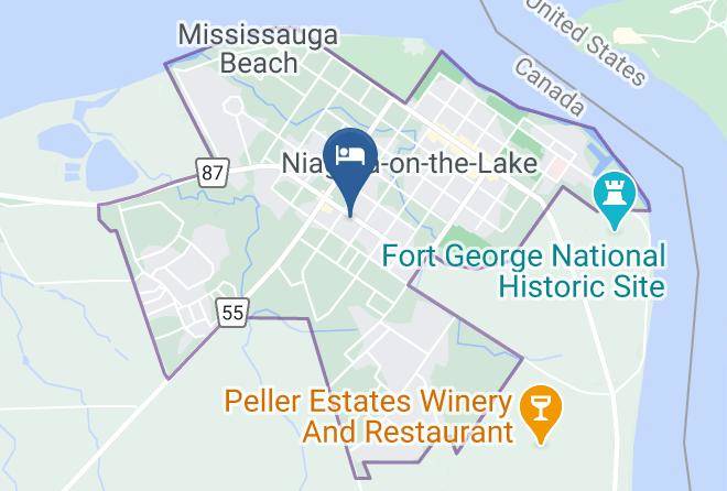 Niagara - Canterbury Inn Maps