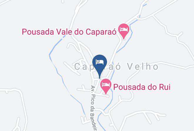 Alto Caparao - Cantinho Bistro Maps