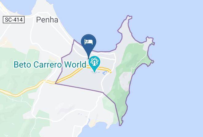 Penha - Pousada Lazzaris Maps