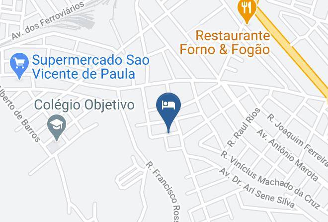 Cachoeira Paulista - Cantinho Da Paz Maps