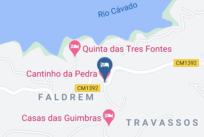 Vieira Do Minho - Cantinho Da Pedra Maps