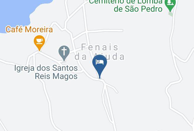 Ribeira Grande - Cantinho Do Pensamento Fenais Da Ajuda Maps