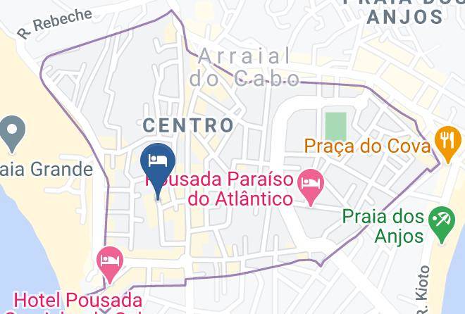 Arraial Do Cabo - Canto Da Arvore Maps